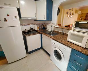 Kitchen of Apartment to rent in Gandia  with Air Conditioner and Terrace