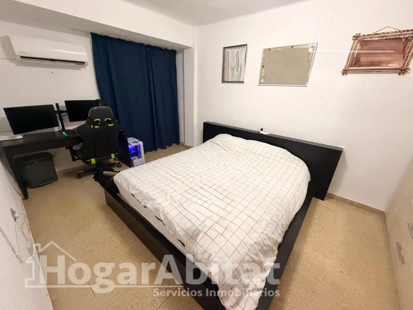 Bedroom of Flat for sale in Cheste  with Air Conditioner, Heating and Terrace