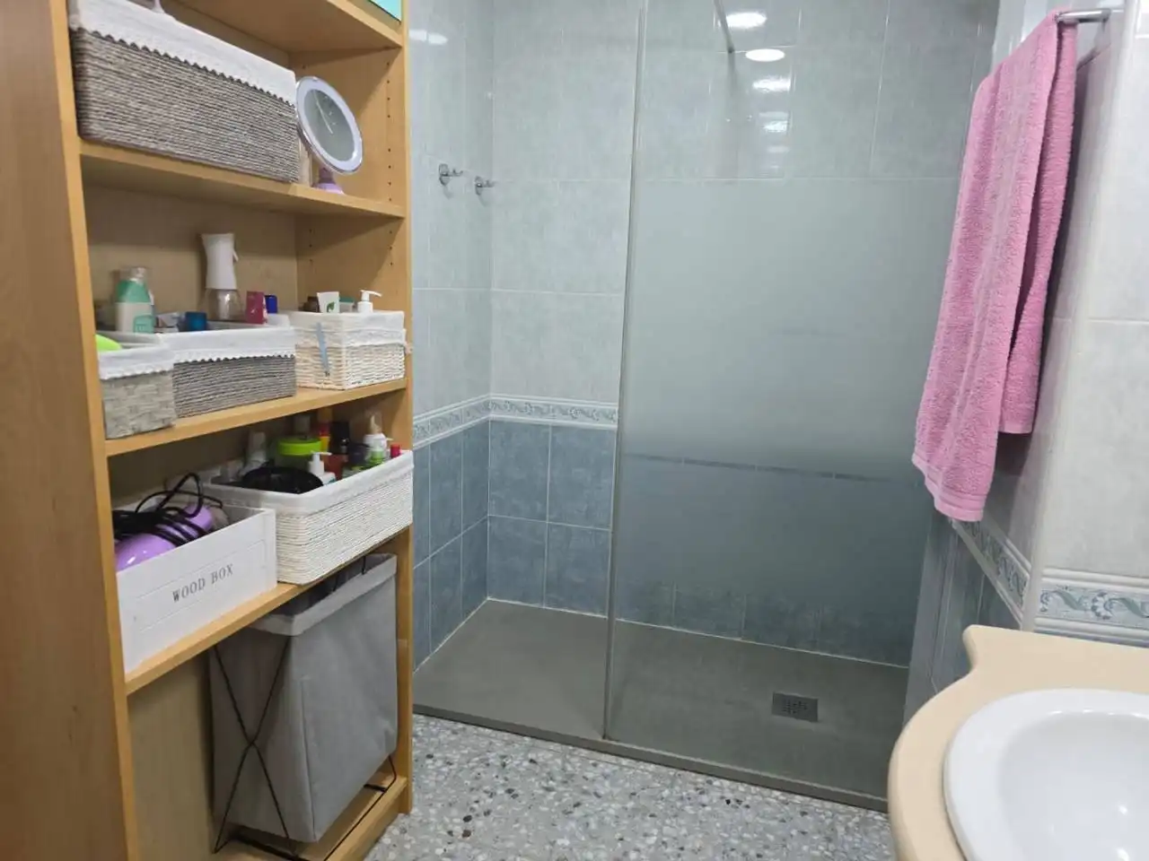 Bathroom of Flat for sale in Sabadell  with Heating, Terrace and Storage room