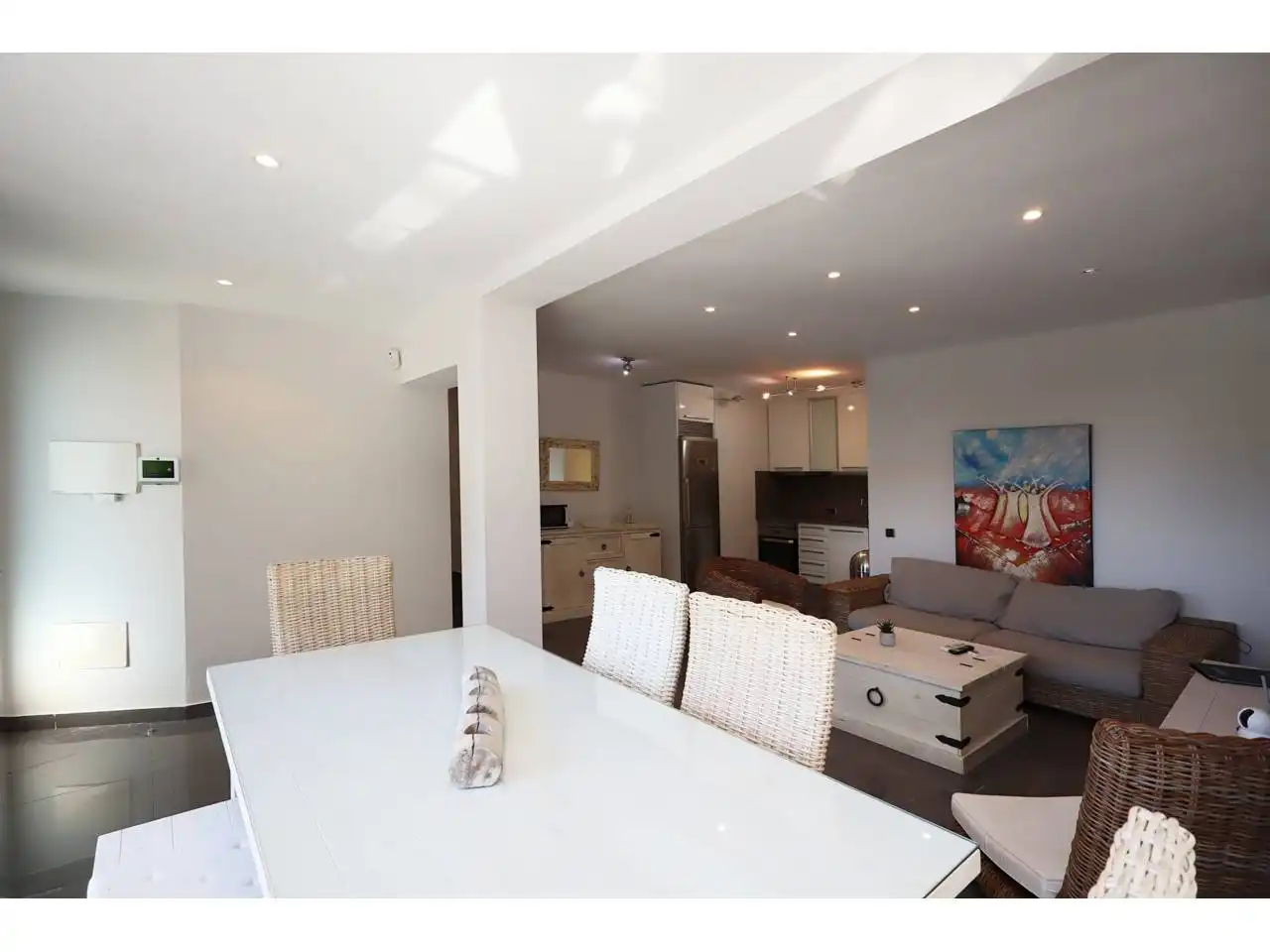 Comedor de Casa o chalet en venta en Lloret de Mar con Calefacción, Jardín privado y Terraza
