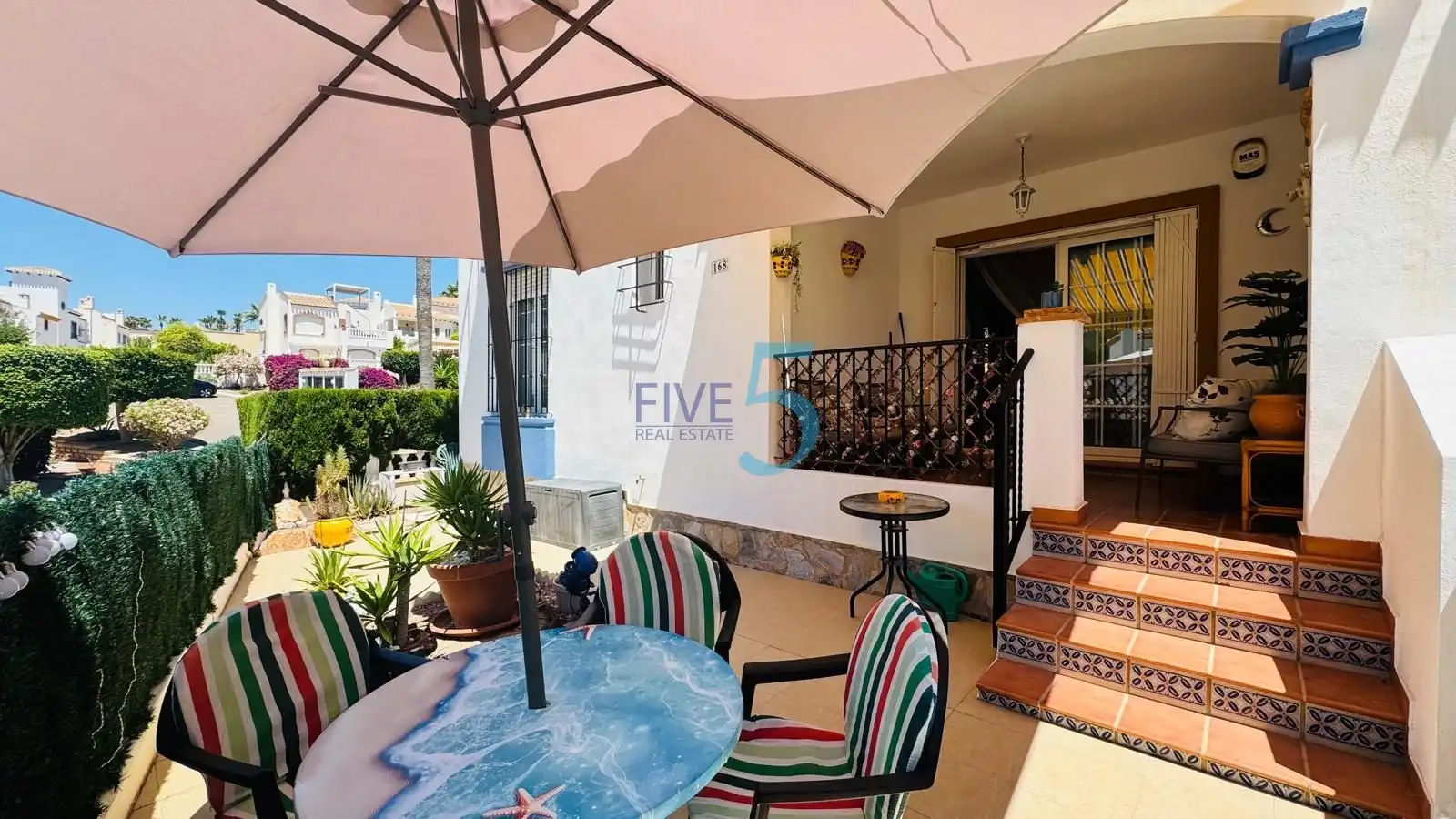 Terrasse von Wohnung zum Verkauf in Orihuela mit Klimaanlage, Terrasse und Schwimmbad