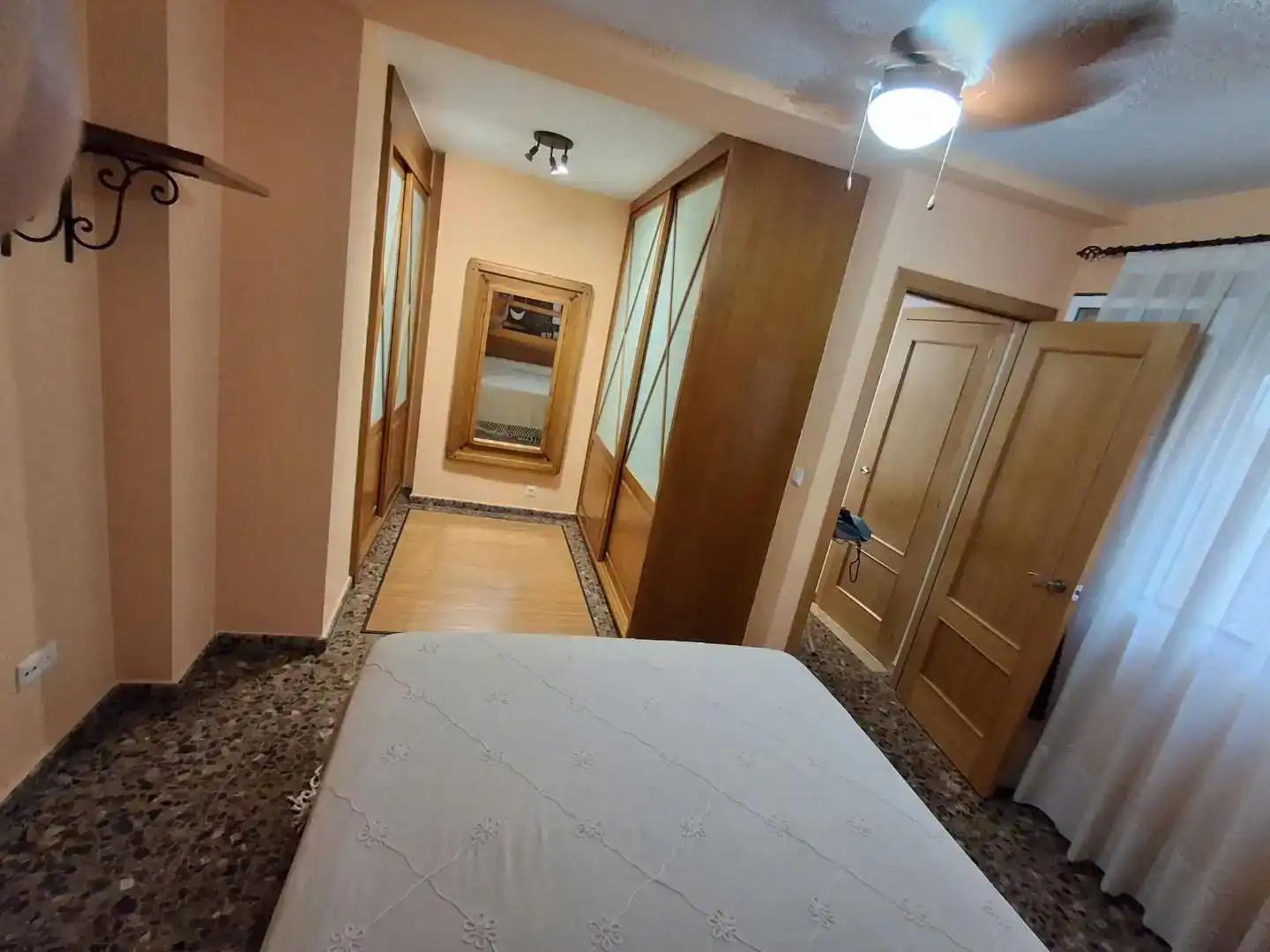 Dormitori de Casa adosada en venda en Sagunto / Sagunt amb Aire condicionat i Piscina