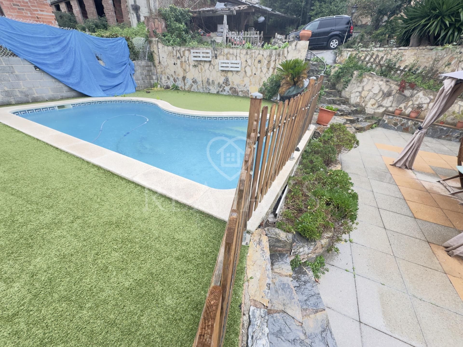 Swimming pool of House or chalet for sale in Olesa de Bonesvalls  with Air Conditioner, Heating and Private garden