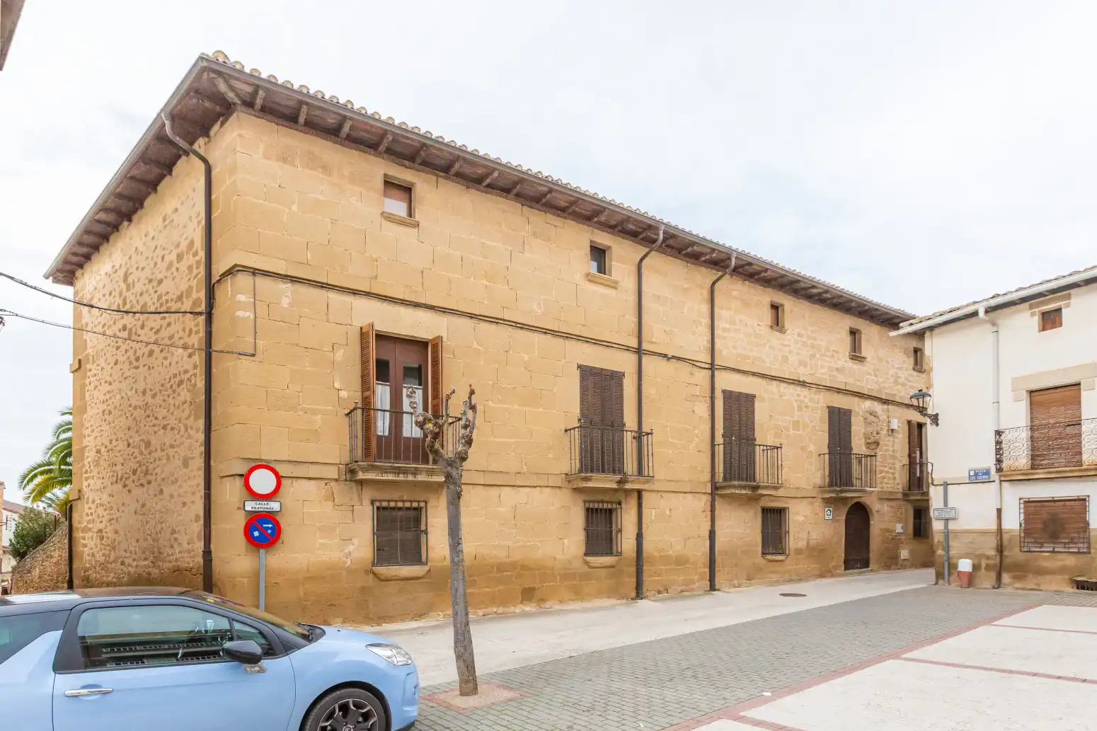 Vista exterior de Casa o chalet en venta en Allo con Calefacción, Jardín privado y Trastero