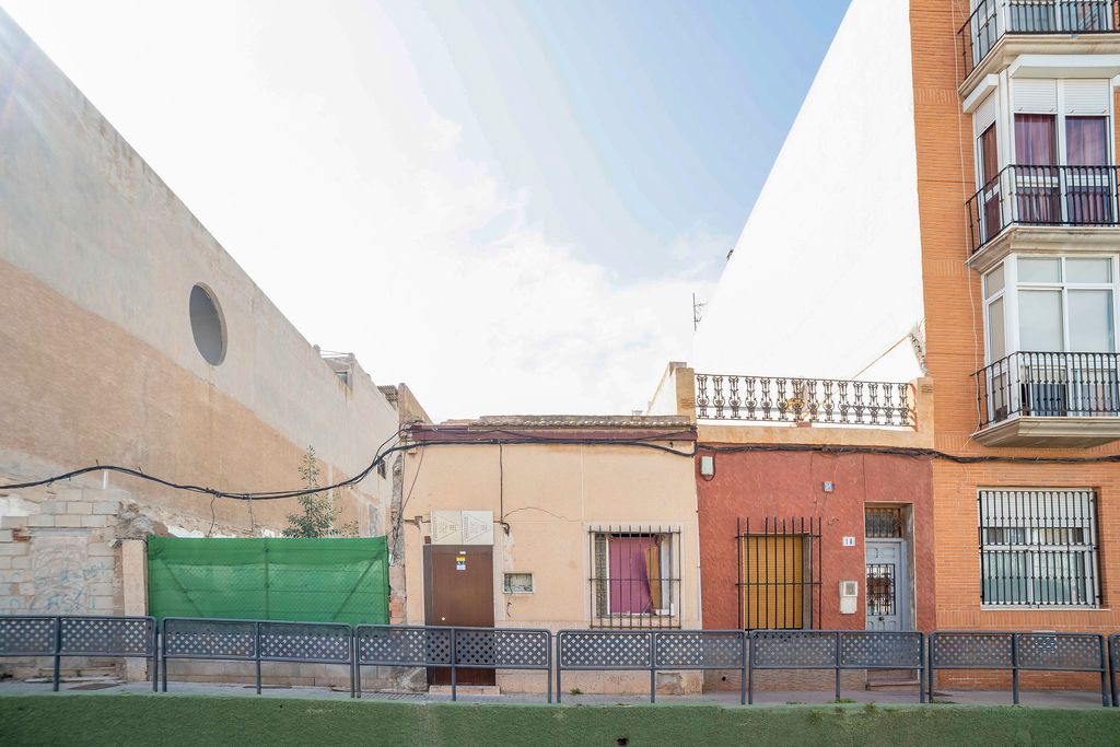 Exterior view of Single-family semi-detached for sale in Cartagena
