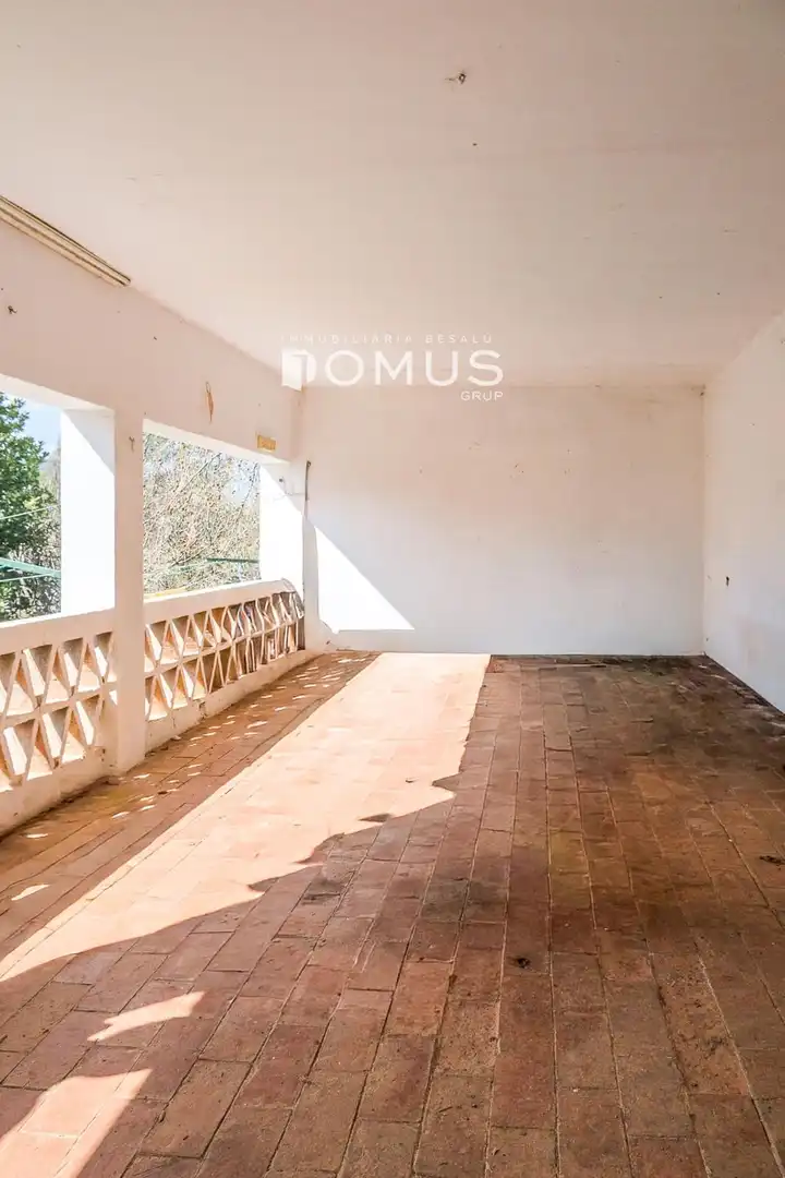Terraza de Finca rústica en venta en Besalú con Jardín privado