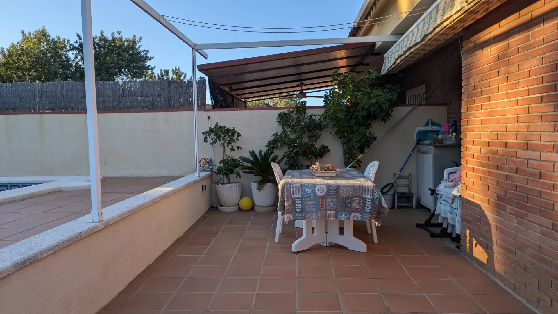 Terraza de Casa o chalet en venta en Altafulla con Aire acondicionado, Calefacción y Jardín privado
