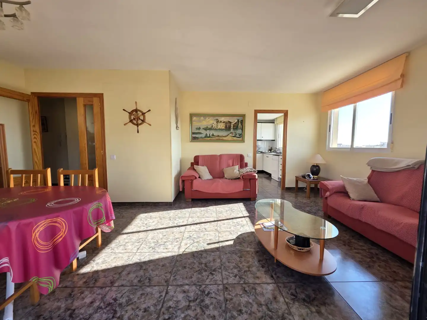 Sala de estar de Ático en venta en La Ràpita con Aire acondicionado, Terraza y Amueblado