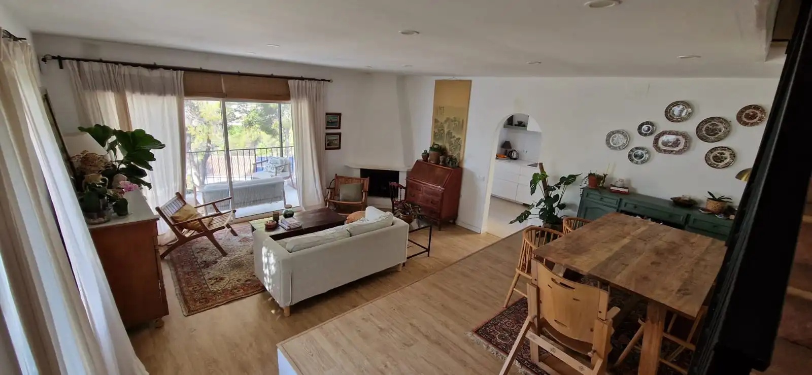 Sala de estar de Casa o chalet en venta en Sant Pere de Ribes con Aire acondicionado, Jardín privado y Terraza