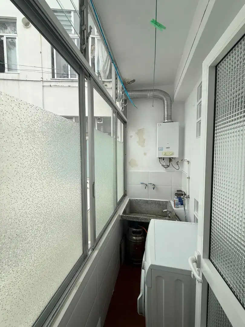 Badezimmer von Wohnung zum Verkauf in Narón mit Heizung, Möbliert und Ofen