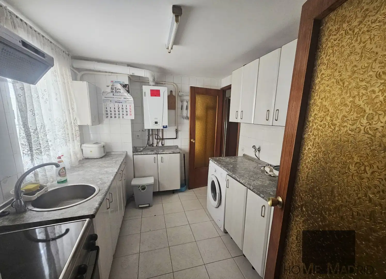 Kitchen of Flat for sale in Madrid  with Heating