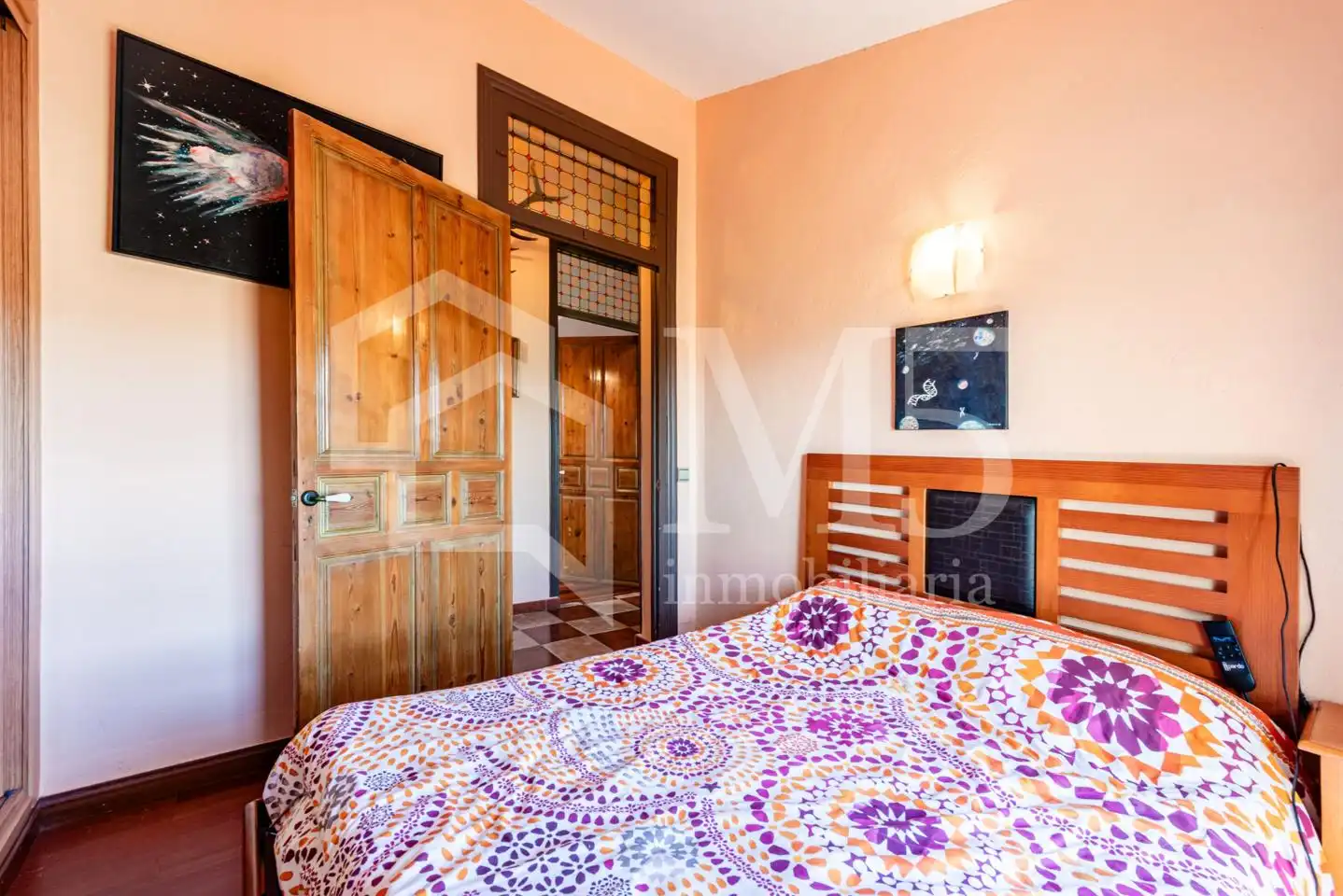 Habitación de Finca rústica en venta en Rincón de la Victoria con Aire acondicionado, Jardín privado y Terraza