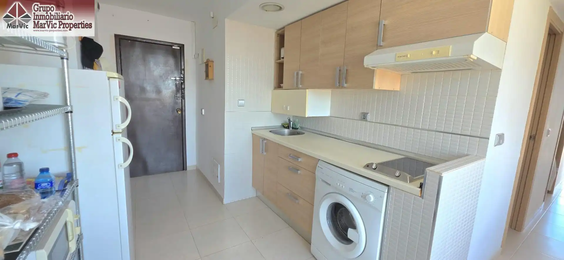 Cocina de Apartamento en venta en Benidorm con Aire acondicionado, Terraza y Amueblado