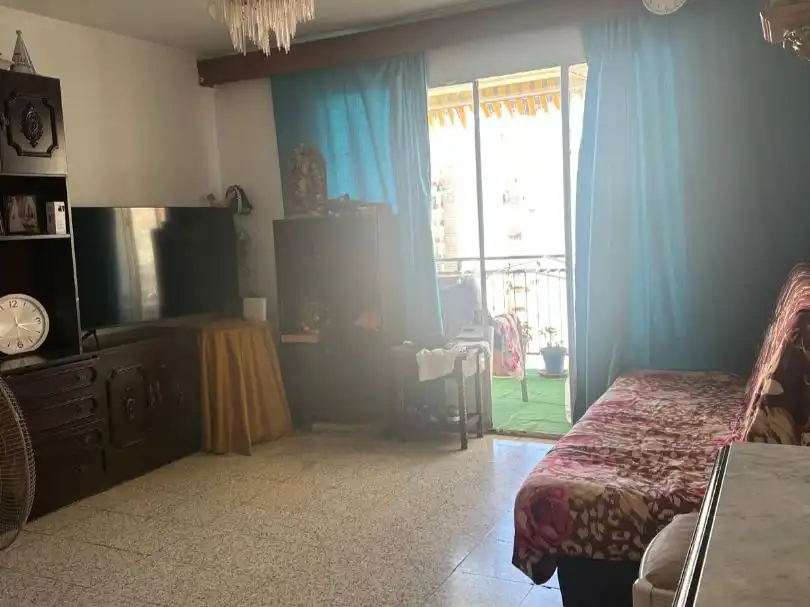 Sala de estar de Piso en venta en Fuengirola con Jardín privado, Terraza y Balcón