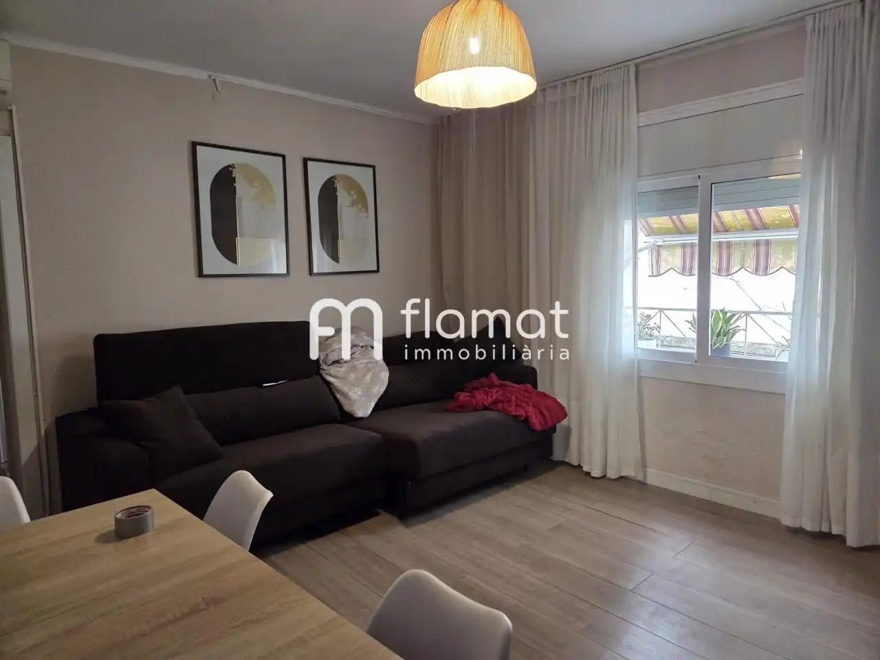 Living room of Flat for sale in Badalona  with Air Conditioner