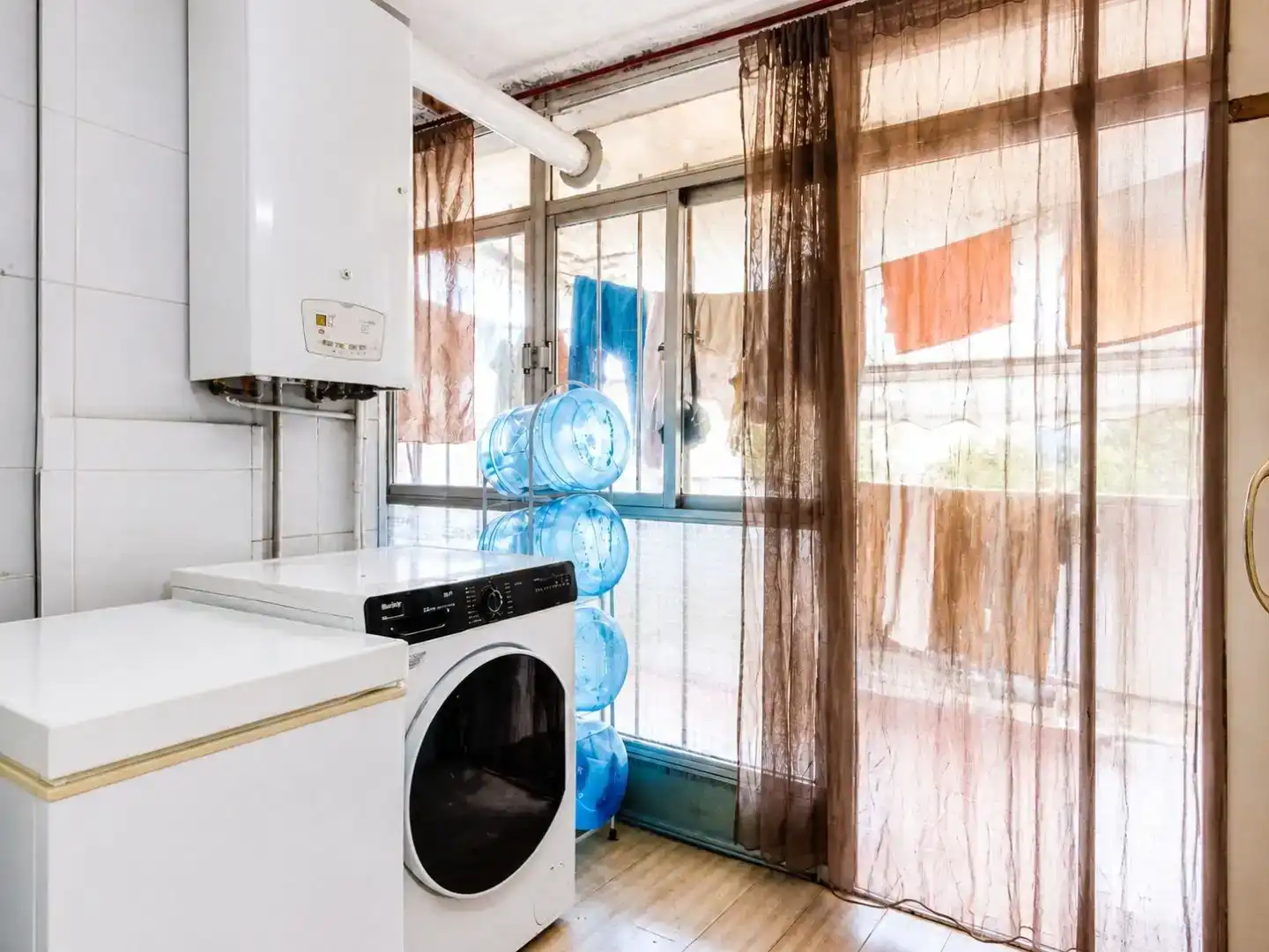 Balcony of Flat for sale in Villa de Vallecas