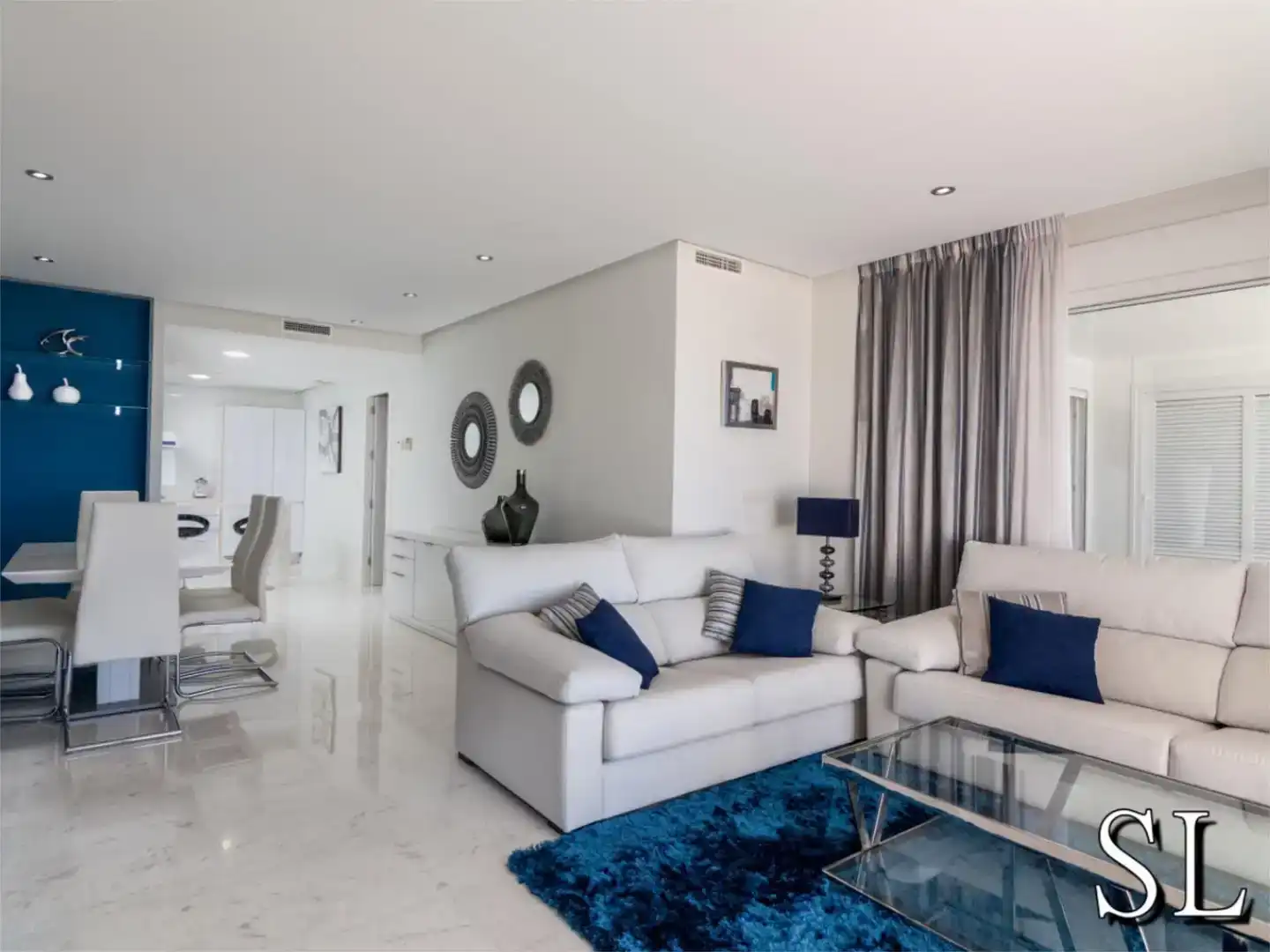 Living room of Flat for sale in Altea  with Air Conditioner and Swimming Pool