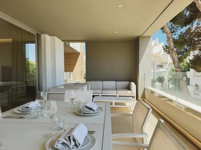 Terrassa de Apartament de lloguer en Nueva Andalucía