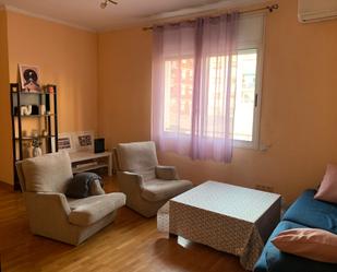 Living room of Flat for sale in  Barcelona Capital  with Air Conditioner, Heating and Parquet flooring