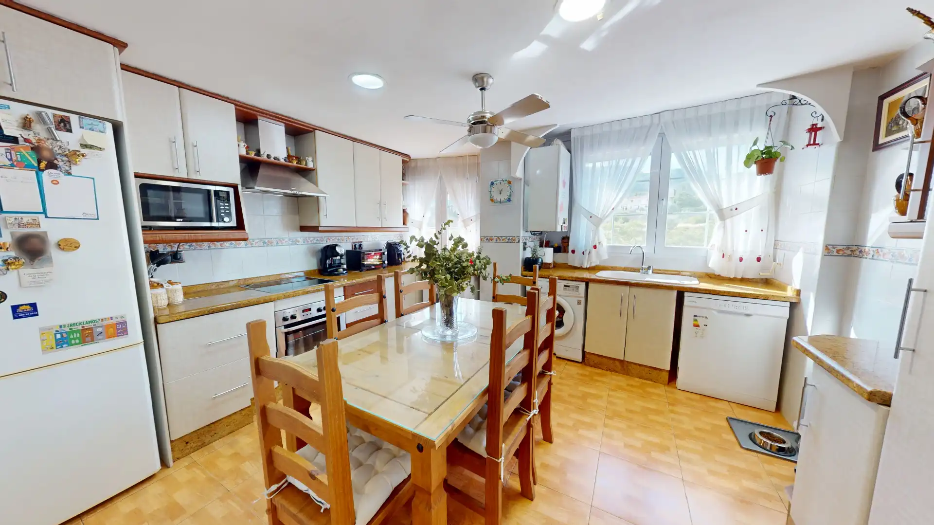 Cocina de Piso en venta en Alcoy / Alcoi con Aire acondicionado, Parquet y Trastero