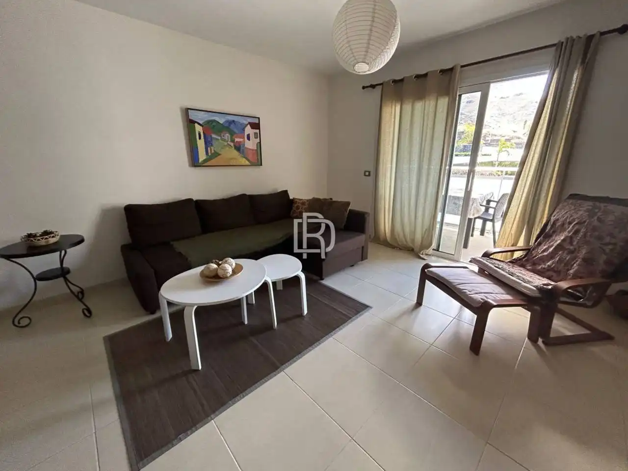Living room of Flat for rent in San Cristóbal de la Laguna  with Terrace, Furnished and Community pool