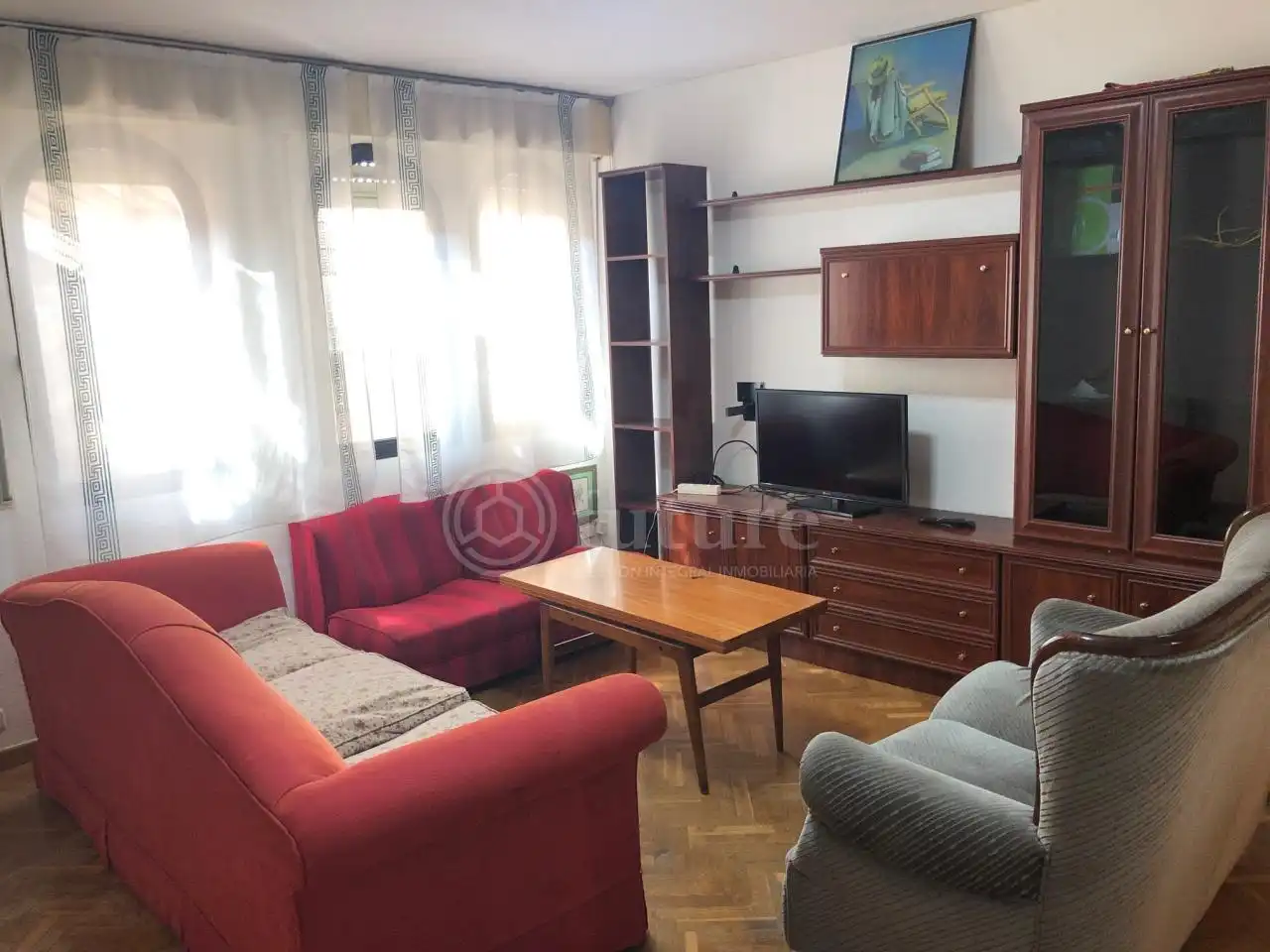 Living room of Duplexes for rent in Salamanca  with Heating, Parquet flooring and Storage room