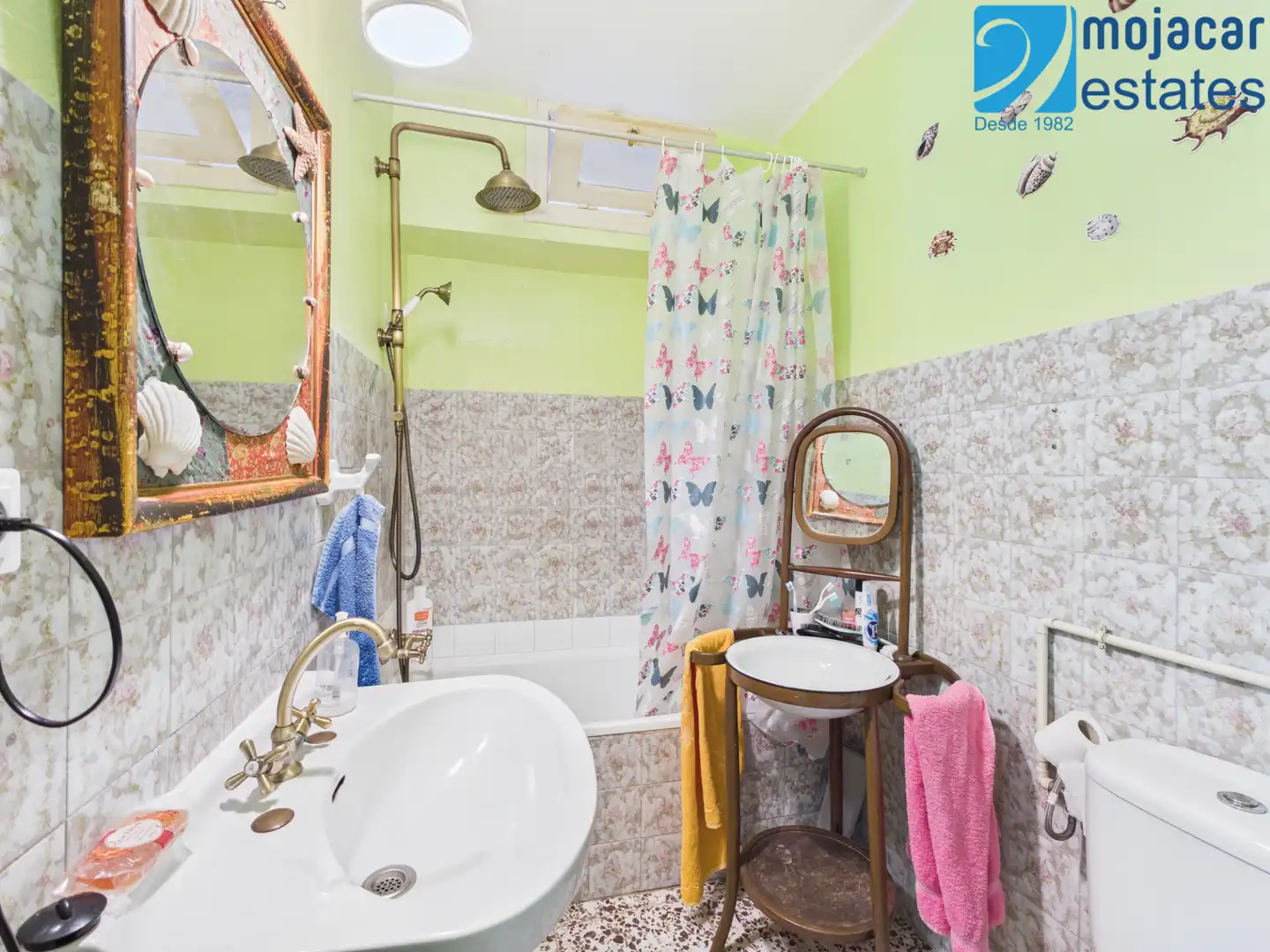 Baño de Apartamento en venta en Mojácar con Aire acondicionado, Terraza y Amueblado