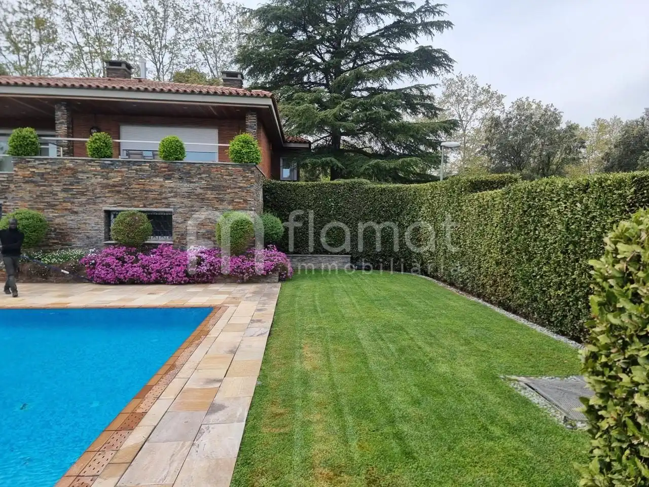 Jardí de Casa o xalet en venda en Sabadell