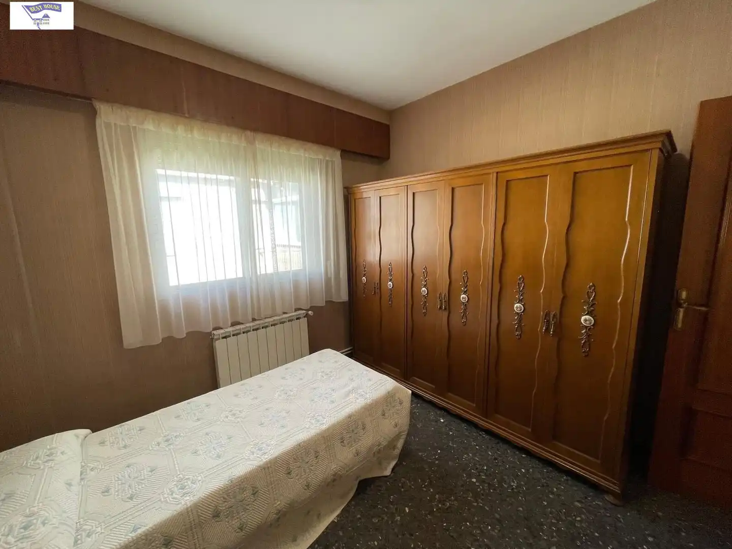 Bedroom of Flat for rent in Albacete  with Heating, Furnished and Balcony