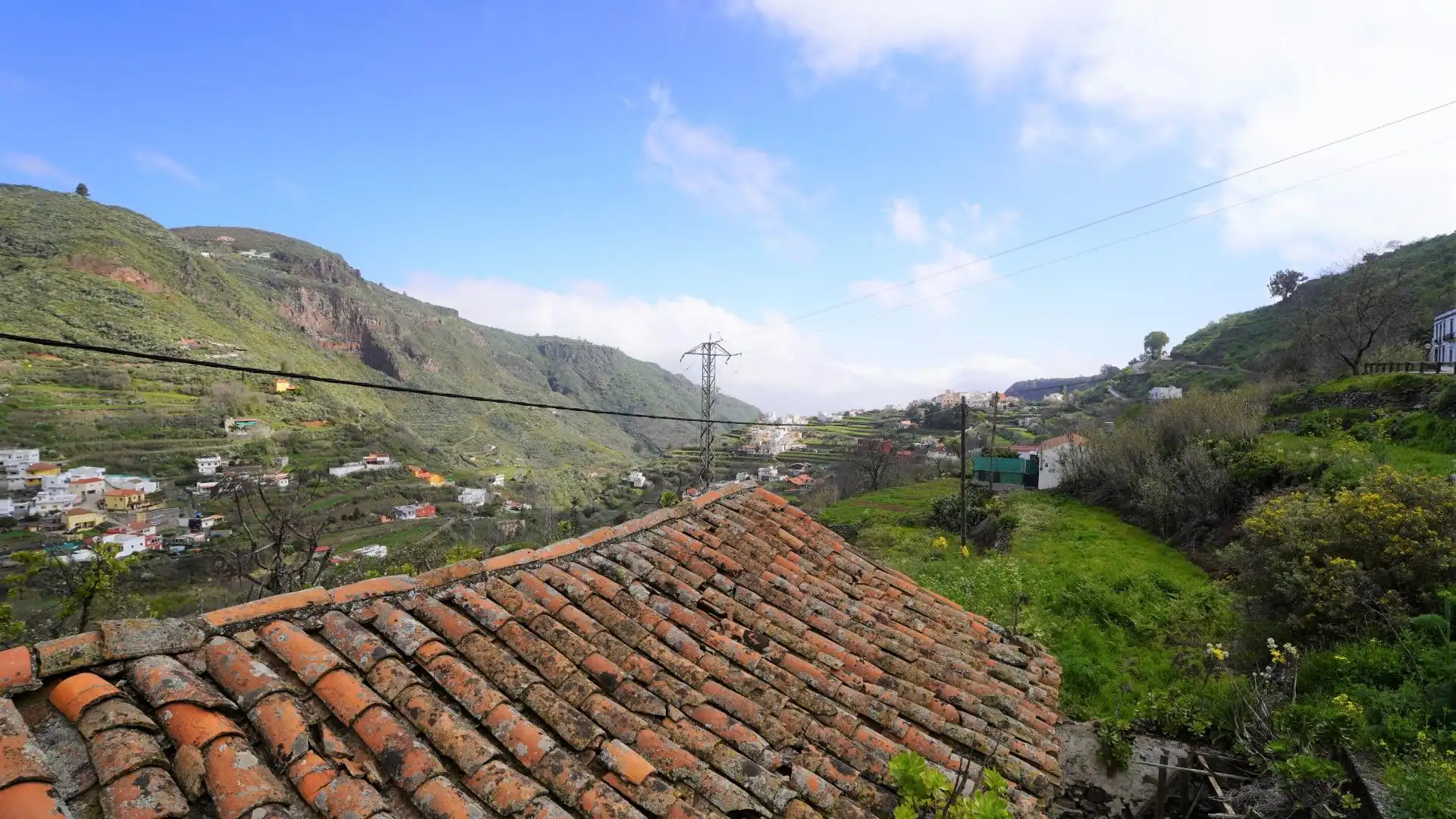 Vista exterior de Casa o chalet en venta en Vega de San Mateo con Amueblado