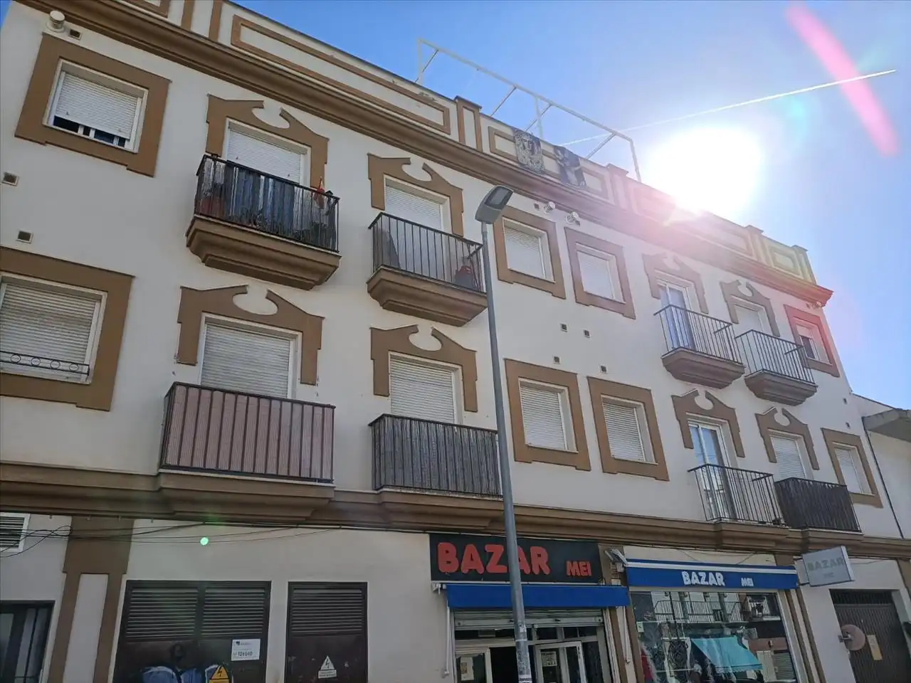 Vista exterior de Garatge en venda en Alcalá del Río