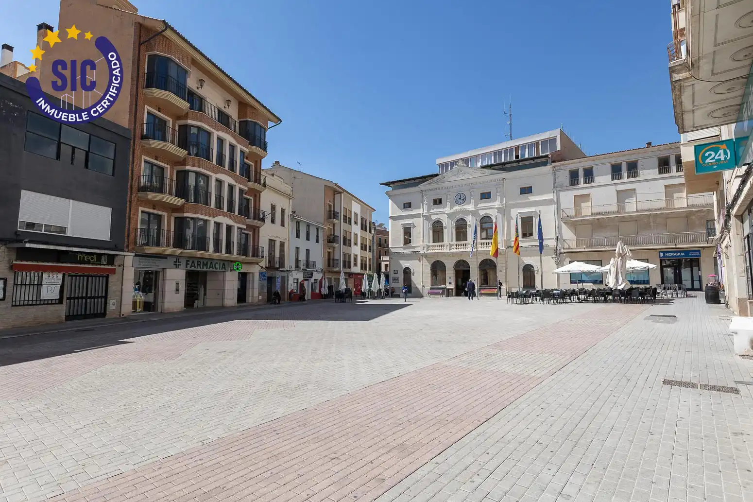 Vista exterior de Piso en venta en Tavernes de la Valldigna con Aire acondicionado, Terraza y Trastero