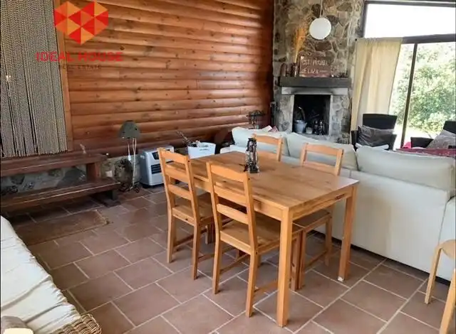 Menjador de Finca rústica en venda en Villacastín amb Jardí privat, Terrassa i Moblat