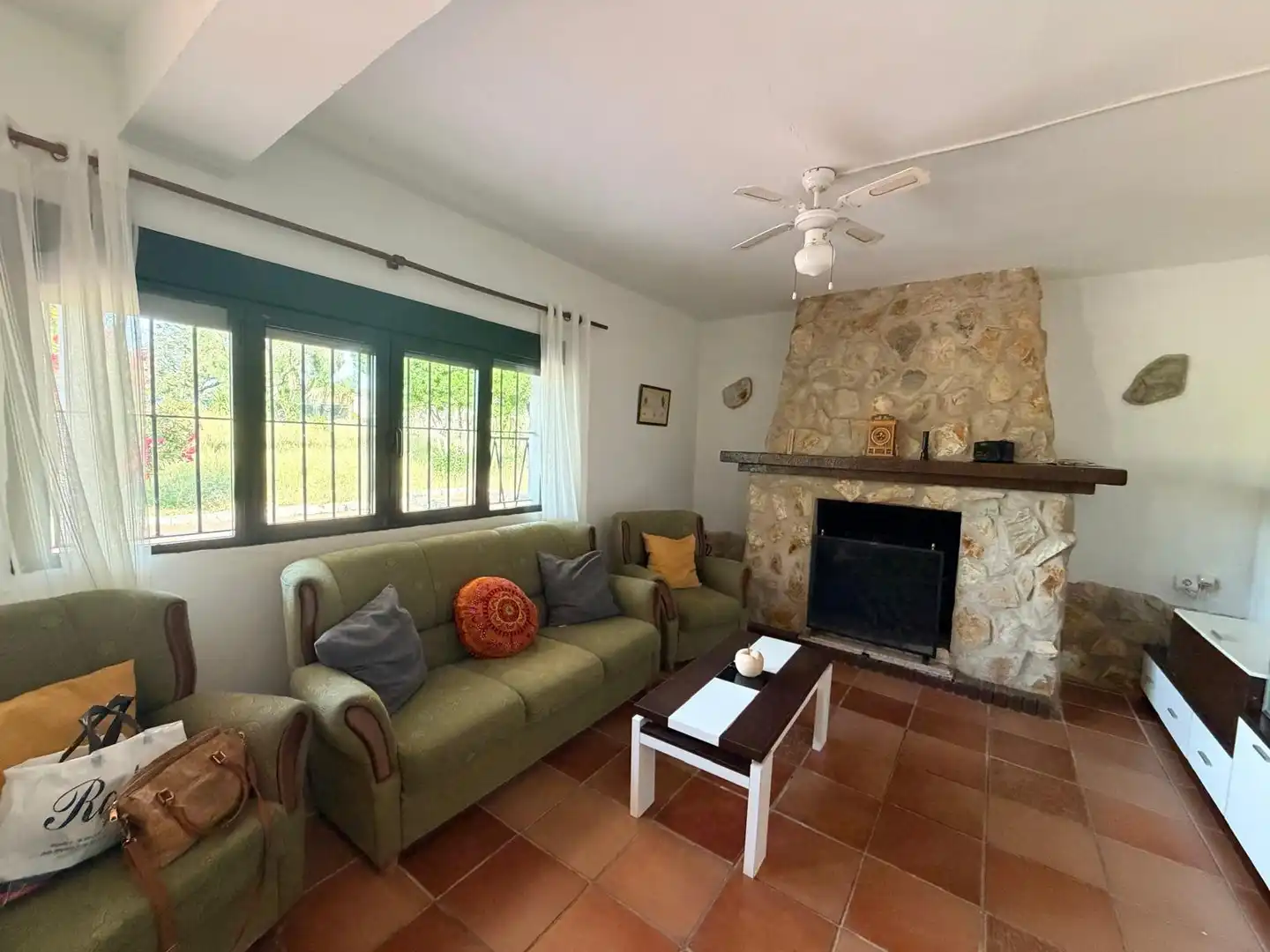 Sala de estar de Casa o chalet en venta en Badajoz con Jardín privado, Terraza y Piscina