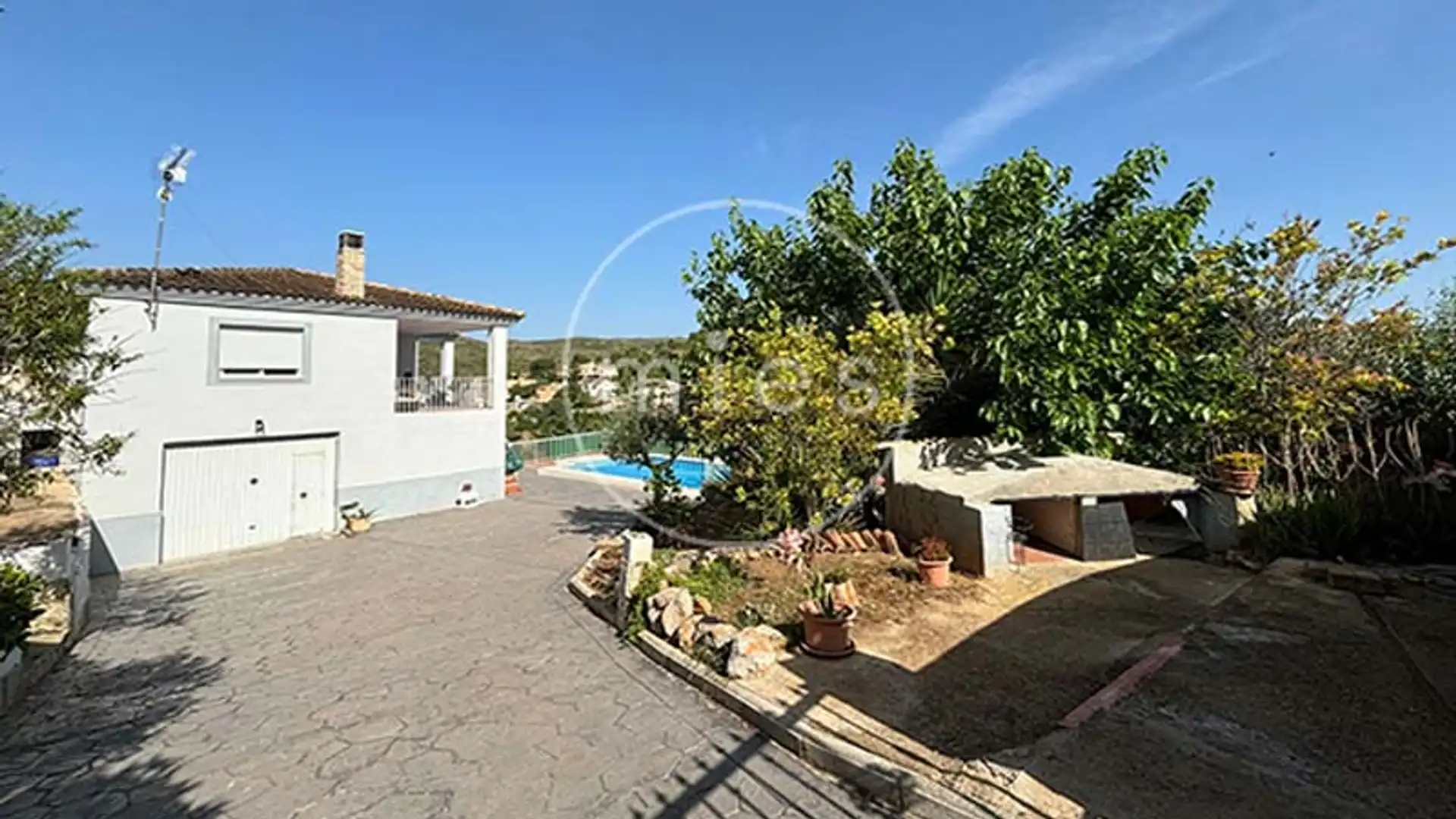 Vista exterior de Casa o chalet en venta en Turís con Aire acondicionado, Jardín privado y Terraza