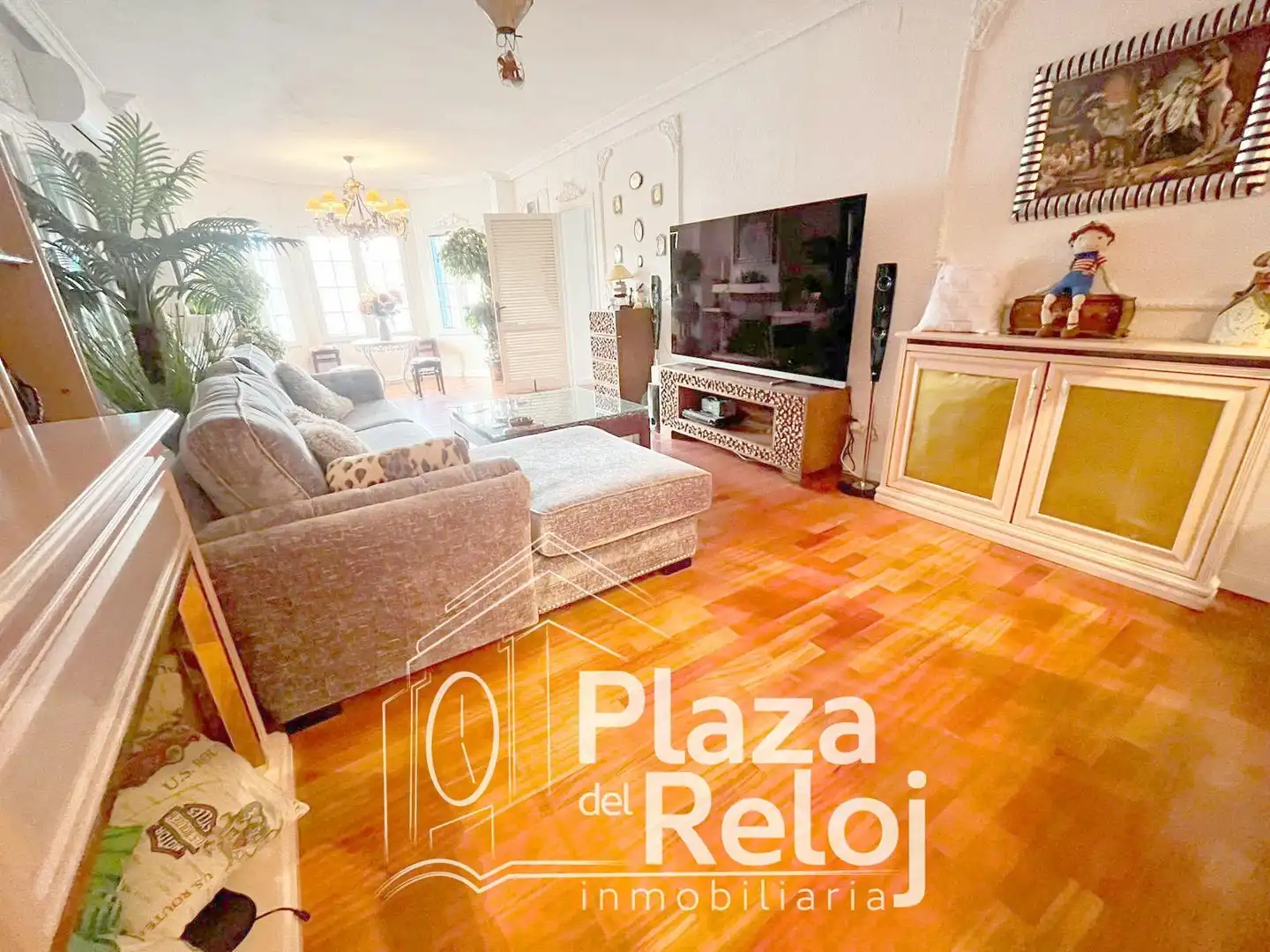 Sala de estar de Casa o chalet en venta en Pepino con Aire acondicionado, Jardín privado y Terraza