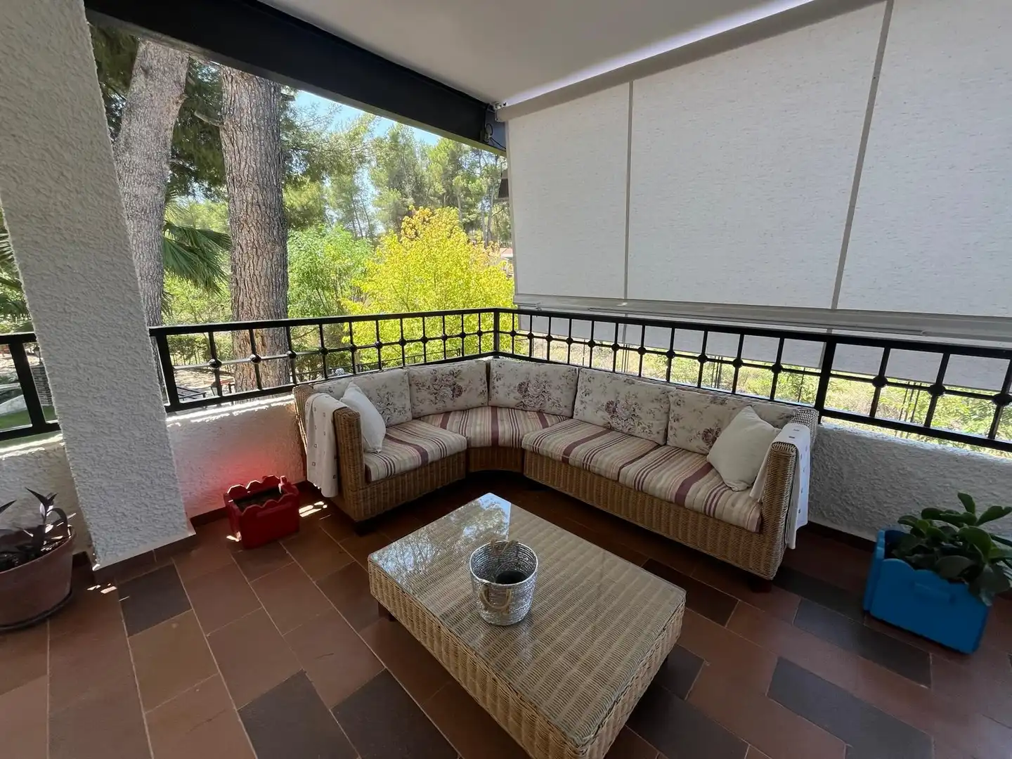 Terrassa de Casa o xalet en venda en Almansa amb Aire condicionat, Calefacció i Jardí privat