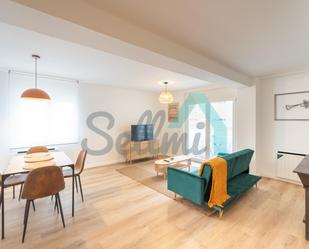 Living room of Flat to rent in Oviedo   with Heating, Terrace and Furnished