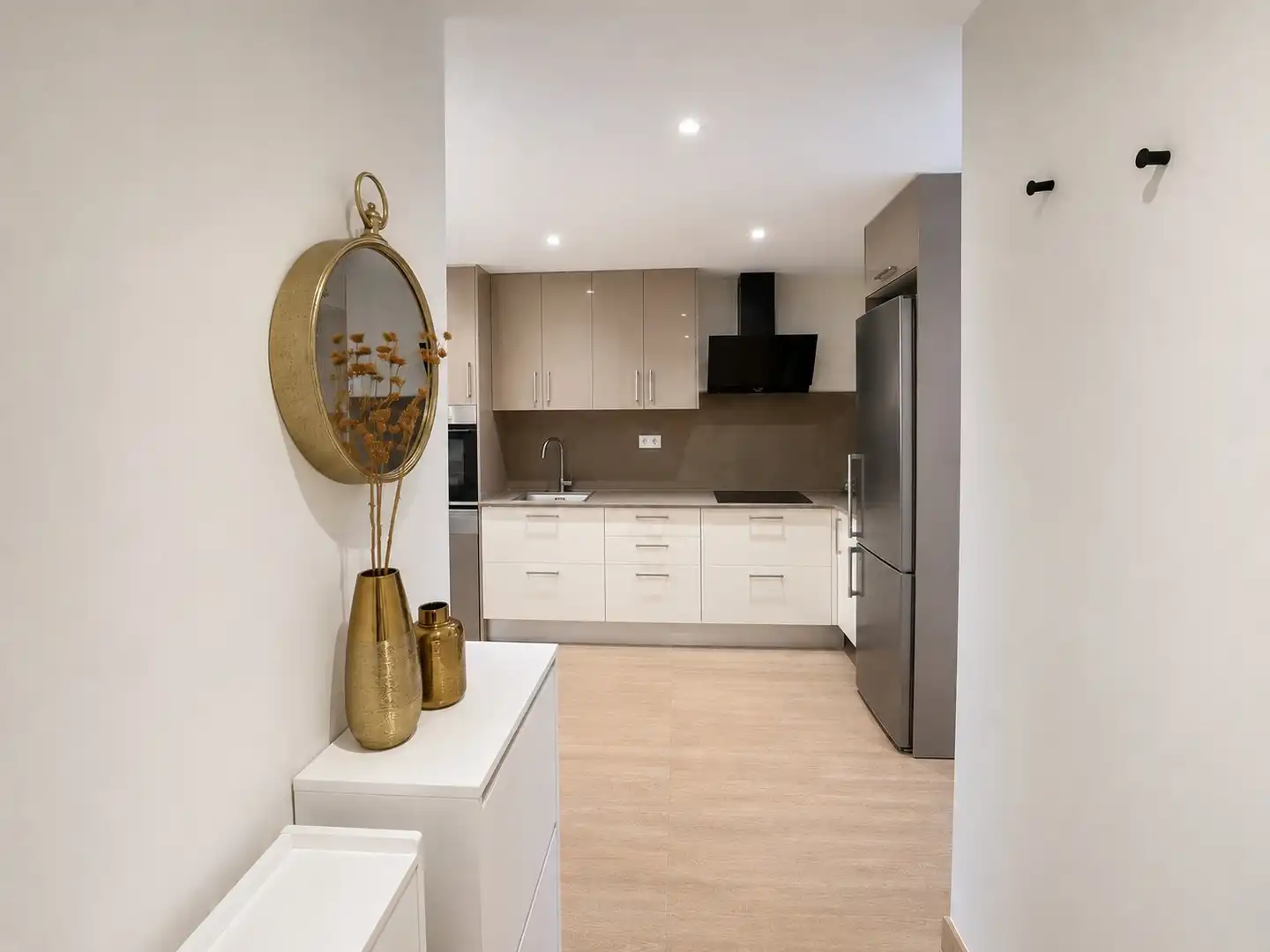 Kitchen of Flat for sale in El Prat de Llobregat  with Air Conditioner, Heating and Parquet flooring