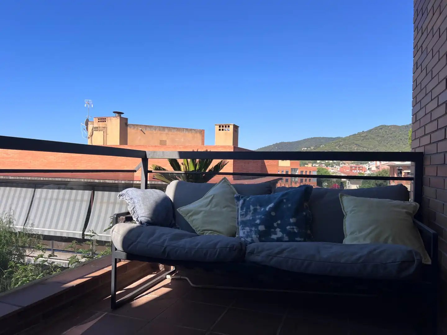 Terrace of Flat for sale in Vilassar de Dalt  with Air Conditioner, Heating and Parquet flooring