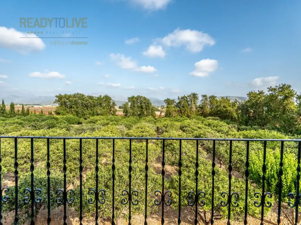 Terraza de Finca rústica en venta en Sa Pobla con Calefacción, Jardín privado y Balcón
