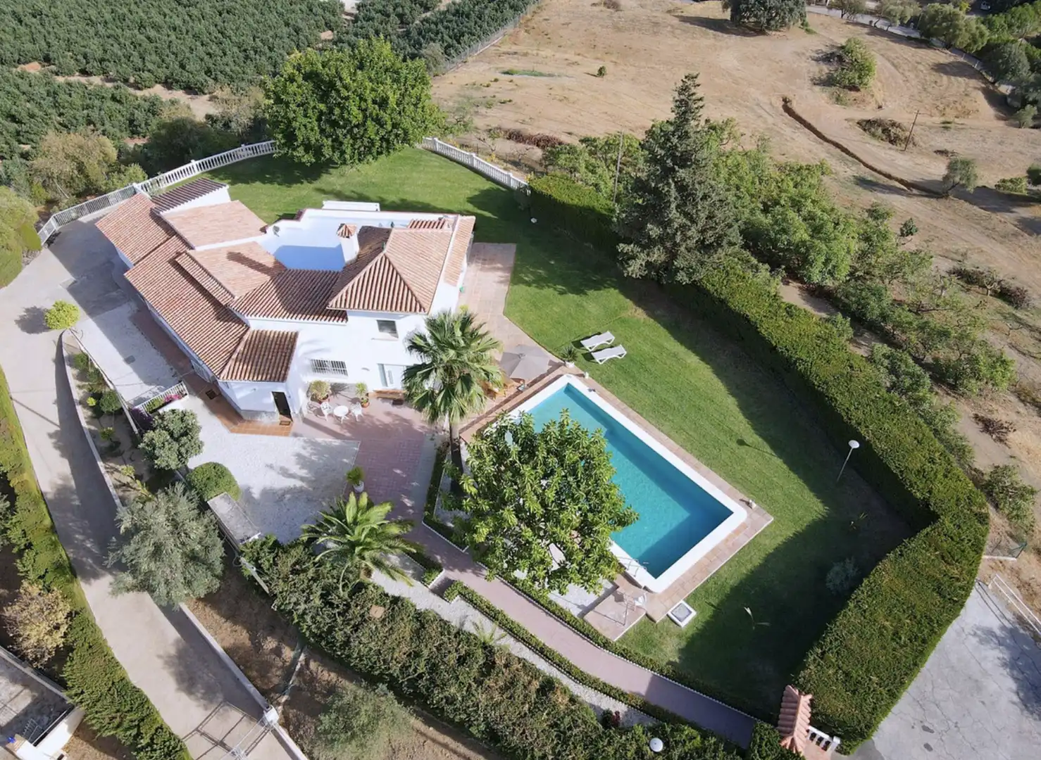 Exterior view of Houses for sale in Coín  with Air Conditioner, Heating and Private garden