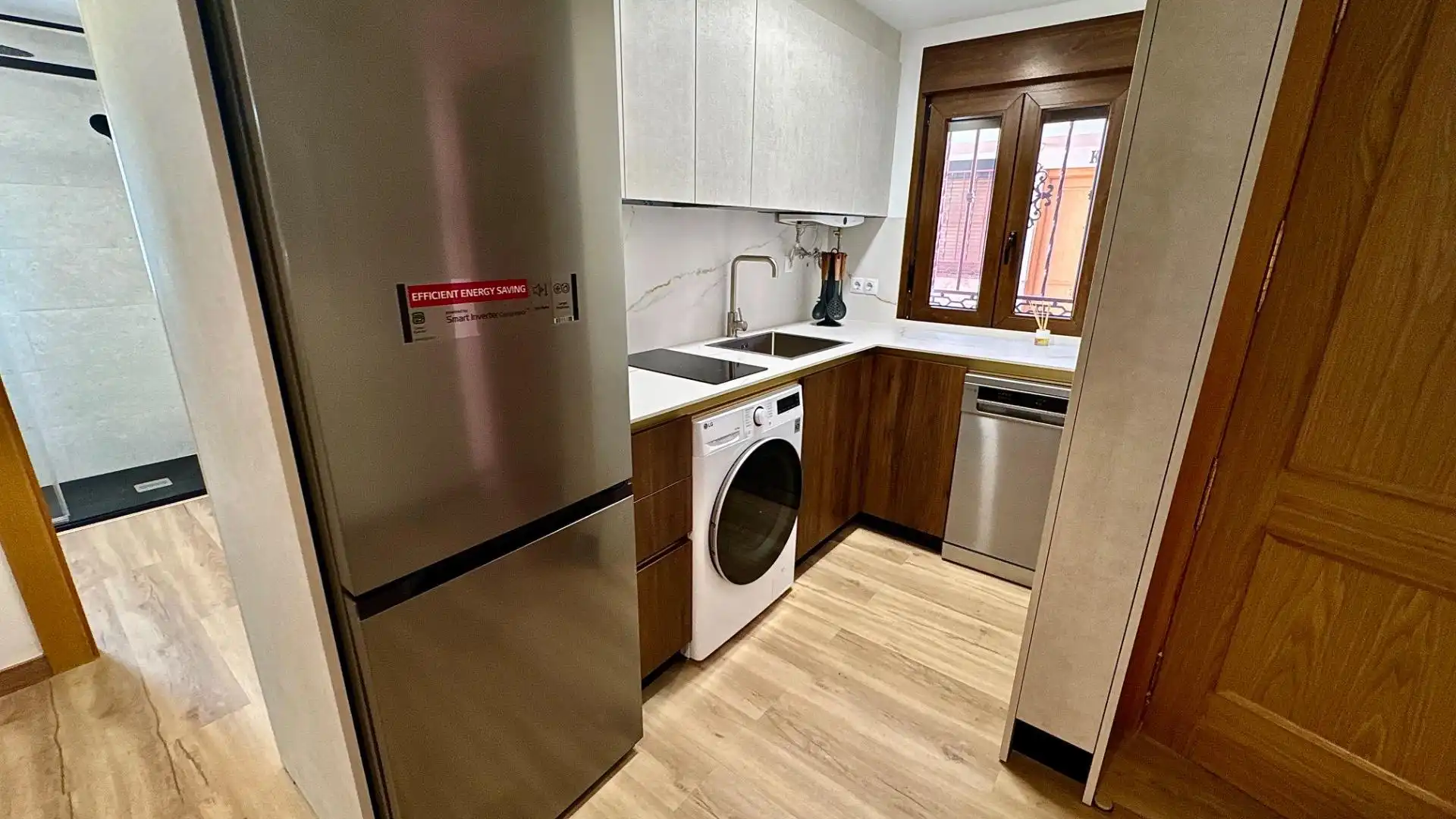 Kitchen of Flat for rent in Pinos Genil  with Air Conditioner, Heating and Furnished