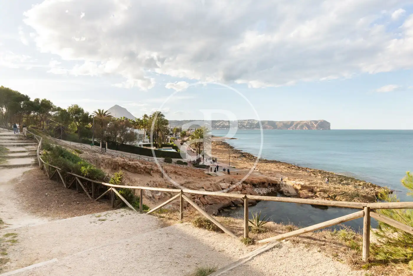 Vista exterior de Piso de alquiler en Jávea / Xàbia con Aire acondicionado, Calefacción y Jardín privado