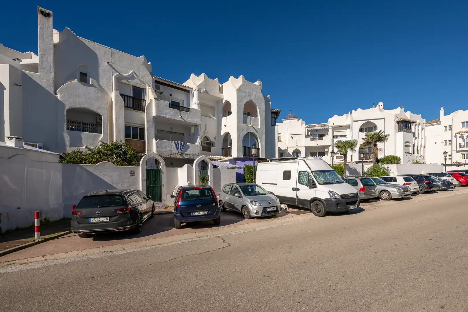 Vista exterior de Apartamento en venta en Mijas con Aire acondicionado, Jardín privado y Terraza