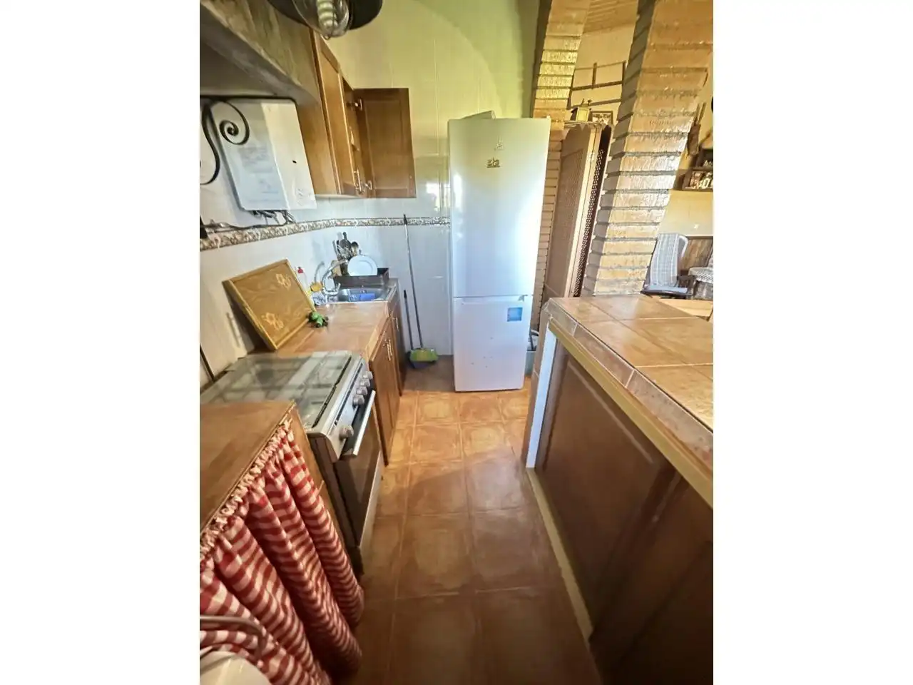 Kitchen of Houses for sale in Villar de Olalla  with Air Conditioner, Heating and Private garden