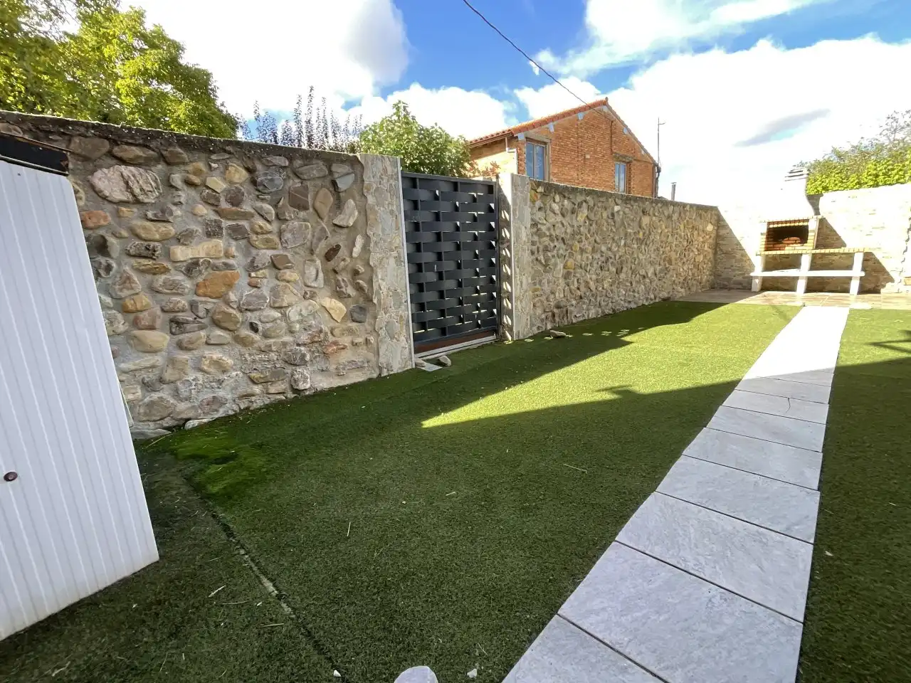 Terraza de Casa adosada en venta en Bascuñana, Burgos