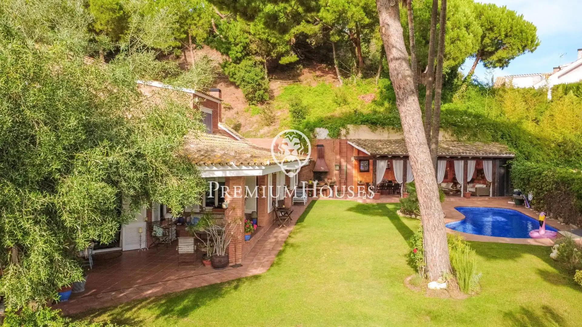 Jardí de Casa o xalet en venda en Les Bilbenyes