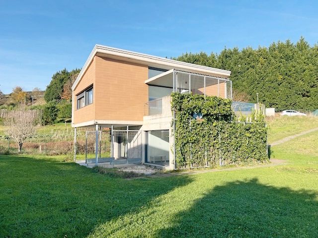 Vista exterior de Casa o xalet en venda en Piélagos amb Calefacció, Jardí privat i Parquet