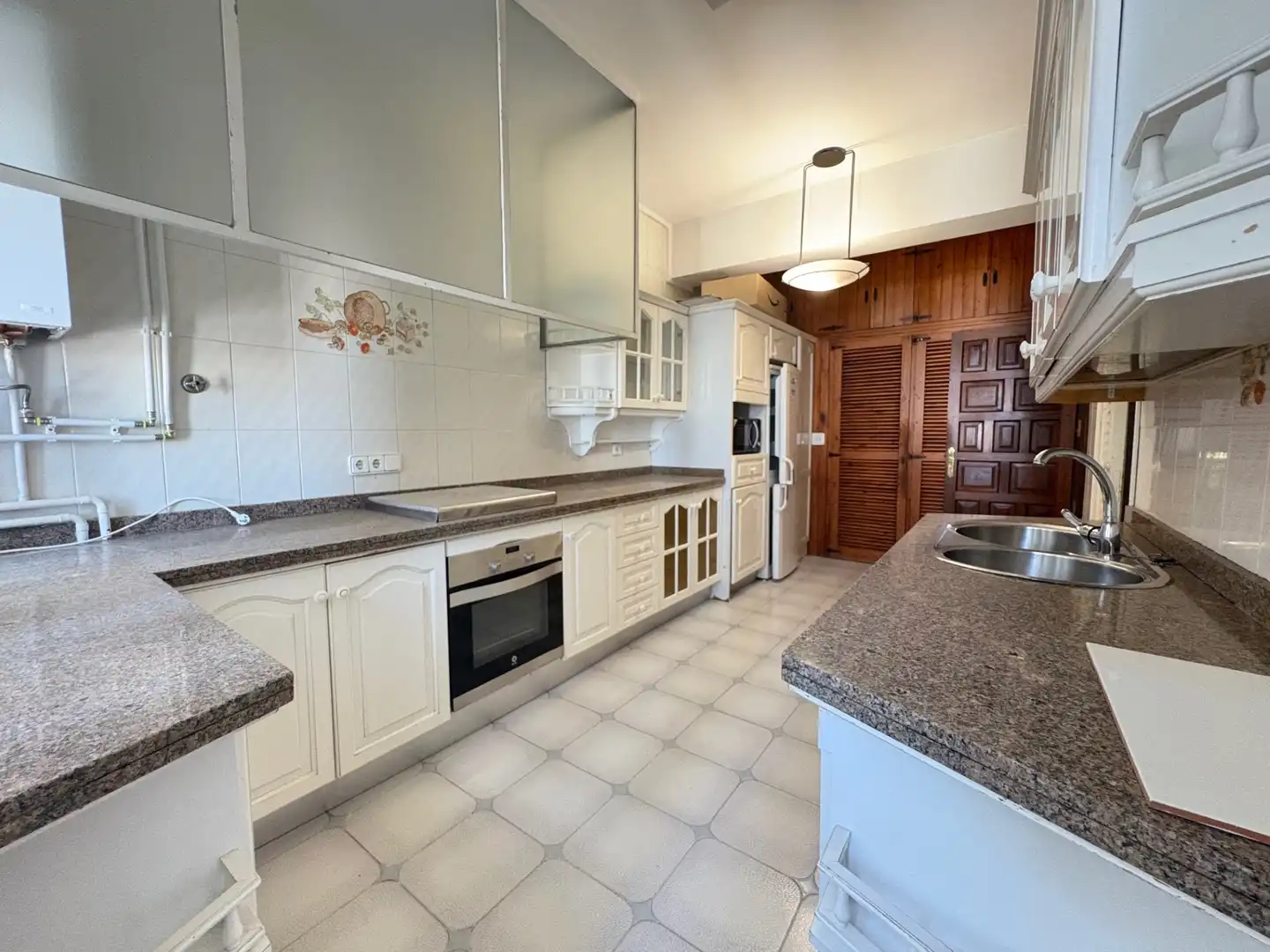Cocina de Piso de alquiler en Mérida con Aire acondicionado, Calefacción y Terraza